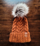 Rust Cable Beanie