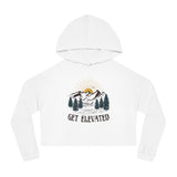 Get Elevated Cropped Hooded Sweatshirt